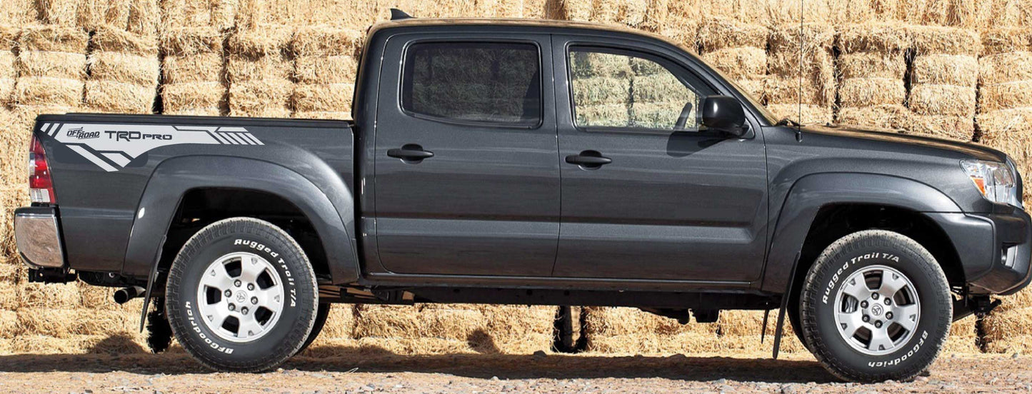 Vinyl Graphics Custom Vinyl Decals Fit Toyota Tacoma TRD Stickers