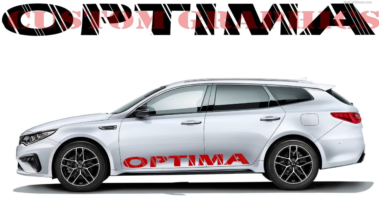 Vinyl decal Stickers Compatible with Kia Collection