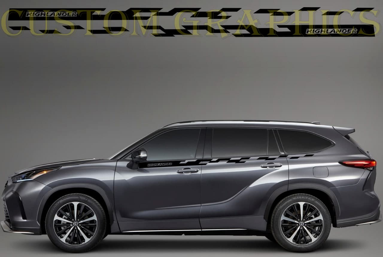 Stickers for Toyota Highlander Collection