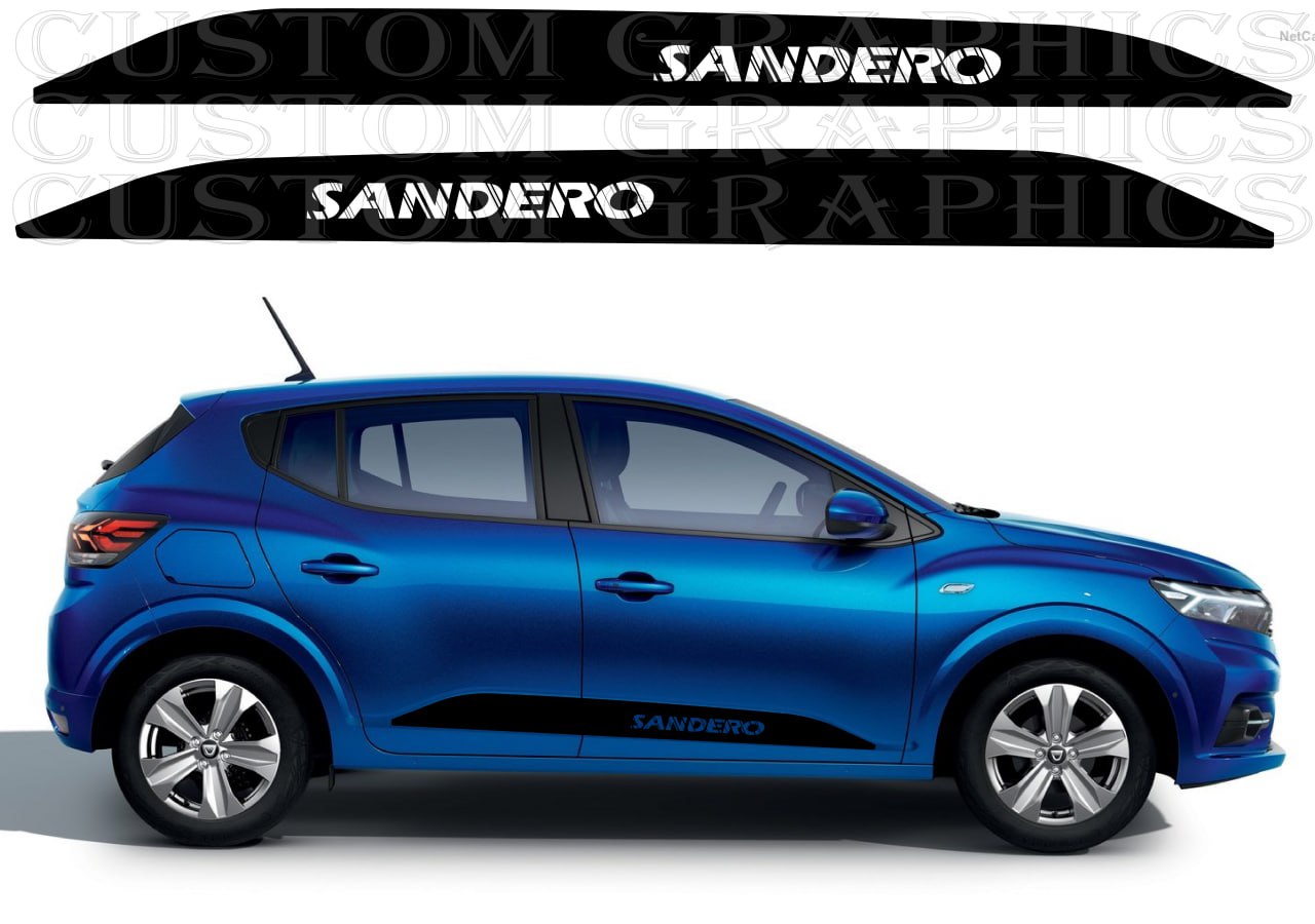Sticker Compatible With Dacia Sandero Collection | Brothers Graphics