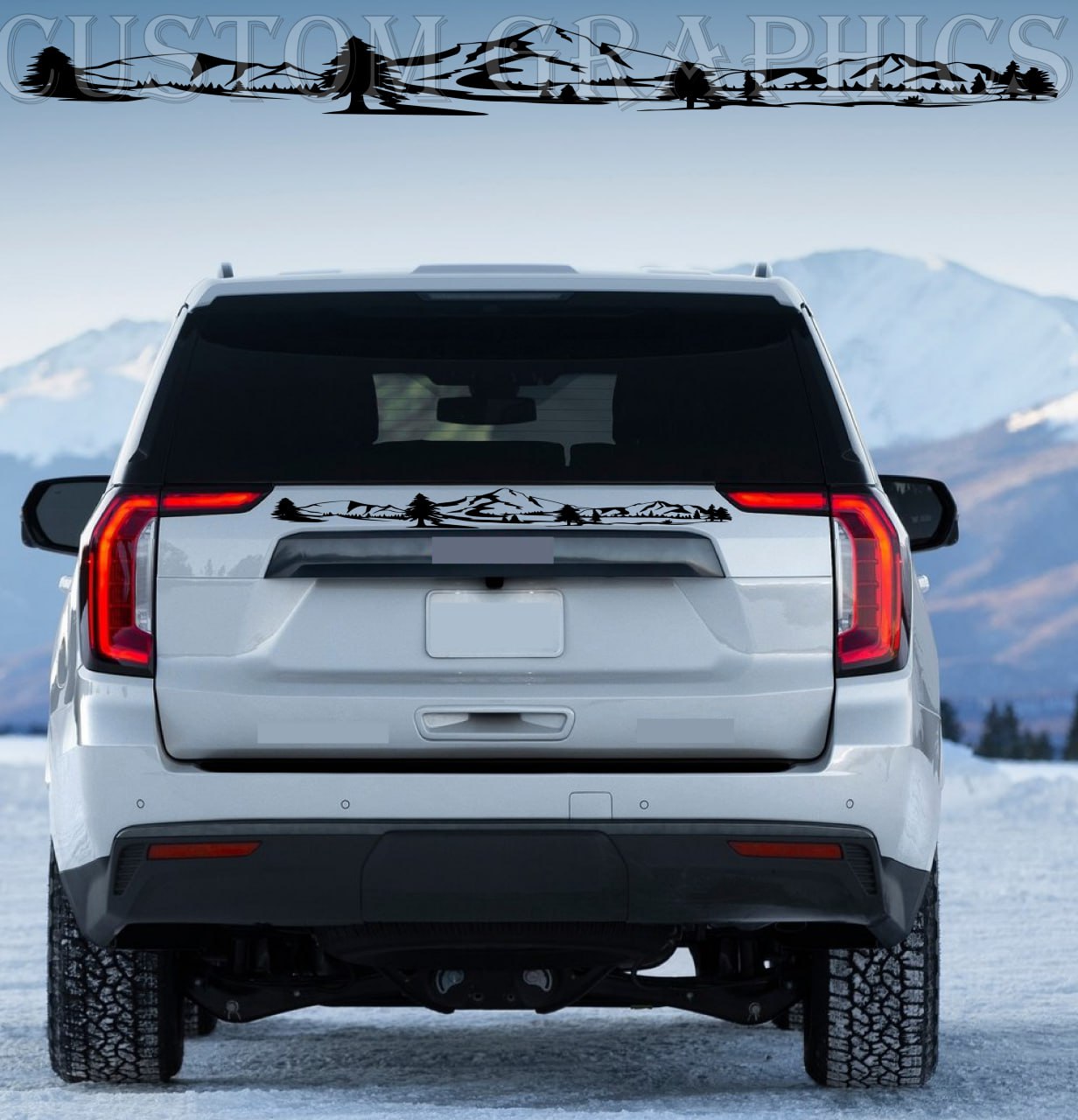Premium Stickers Compatible With GMC Yukon Collection