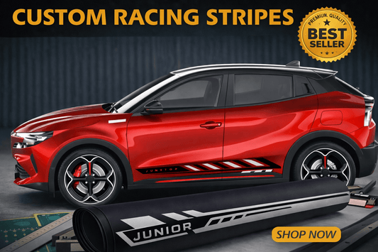 Premium Vinyl Stickers for Alfa Romeo Junior – Sleek New Line Design Upgrade