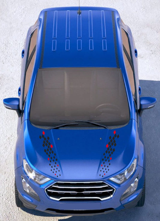 New Custom Hood Decals for EcoSport – Patriotic Detail