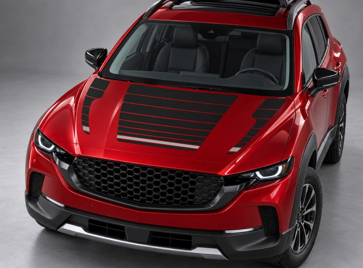 Premium Hood Stickers Compatible with Mazda CX-50 Vinyl Stripes Unique Design BFF