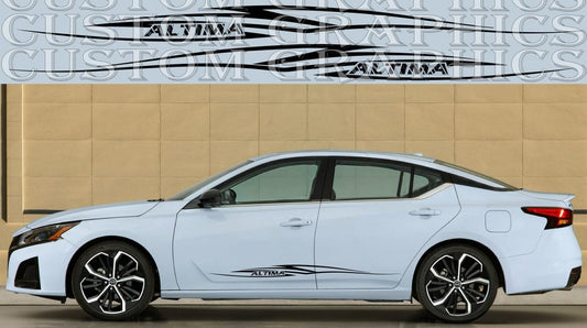 Stickers Compatible With Nissan Altima New Tribal Design