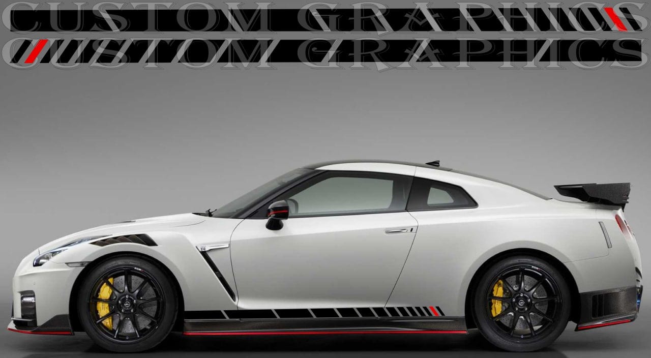 New Premium Stickers Compatible With Nissan GT-R GTR Sport Racing Car styling decals