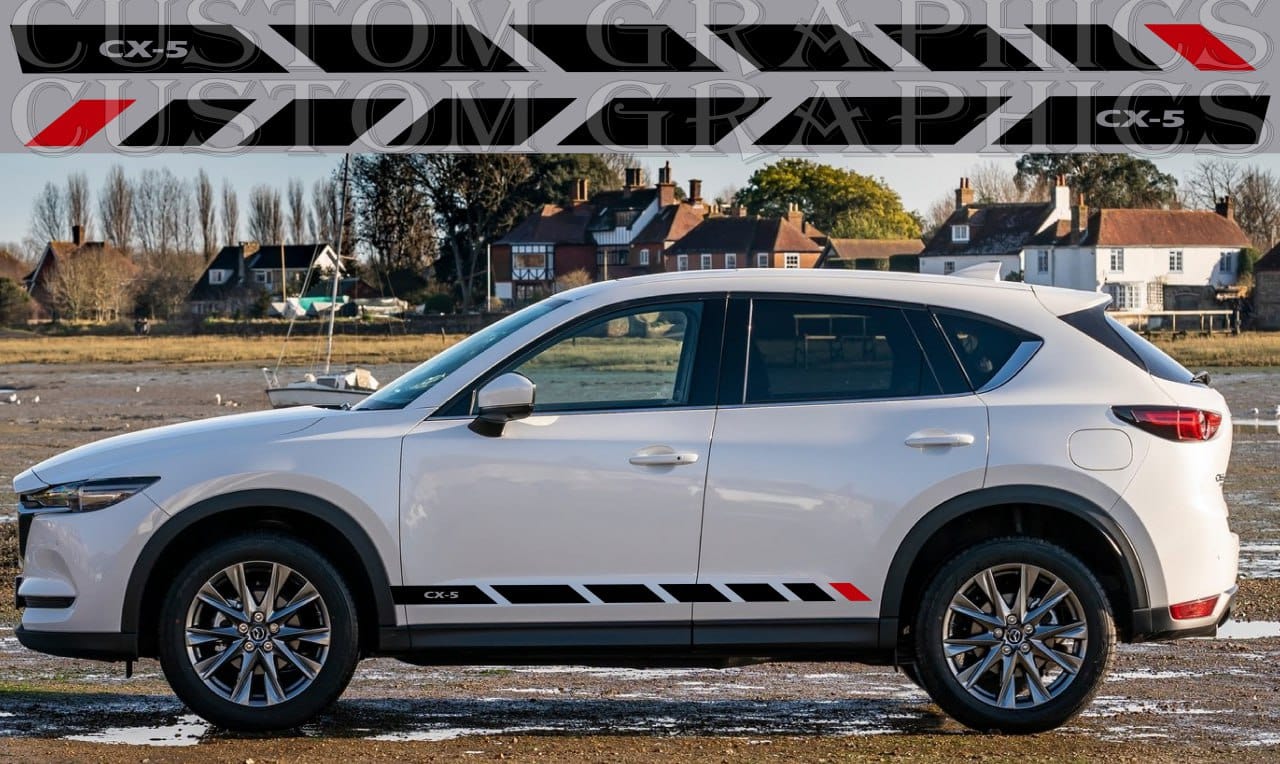 New Sticker Compatible with Mazda CX5 Vinyl Stripes Decals Unique Design NEW ONE