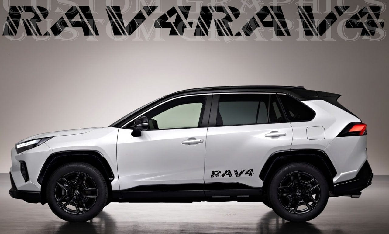 Best Design Decals Stickers Racing Stripes Toyota Rav4