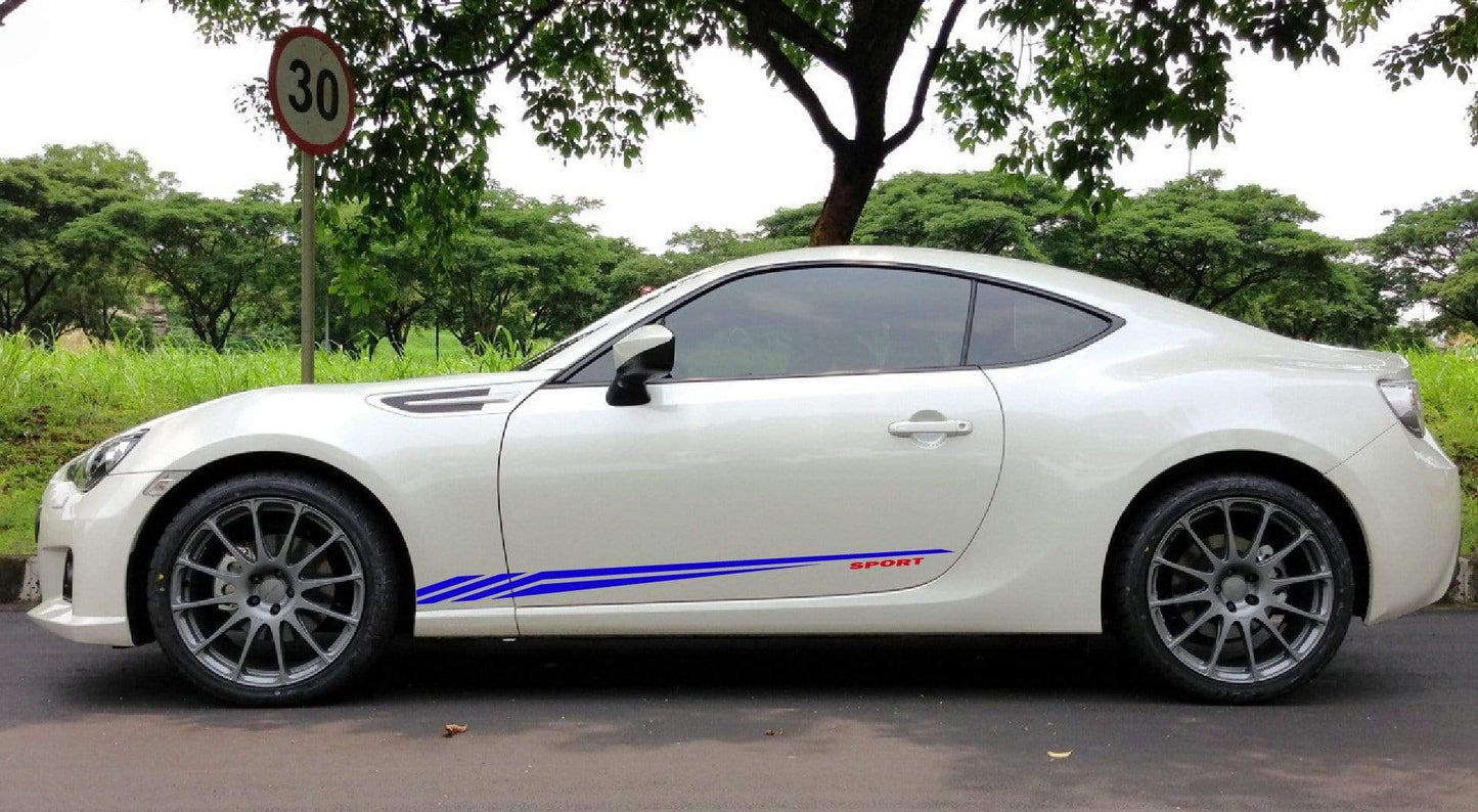 Premium Vinyl Stickers Compatible with Subaru BRZ Best Design BFF