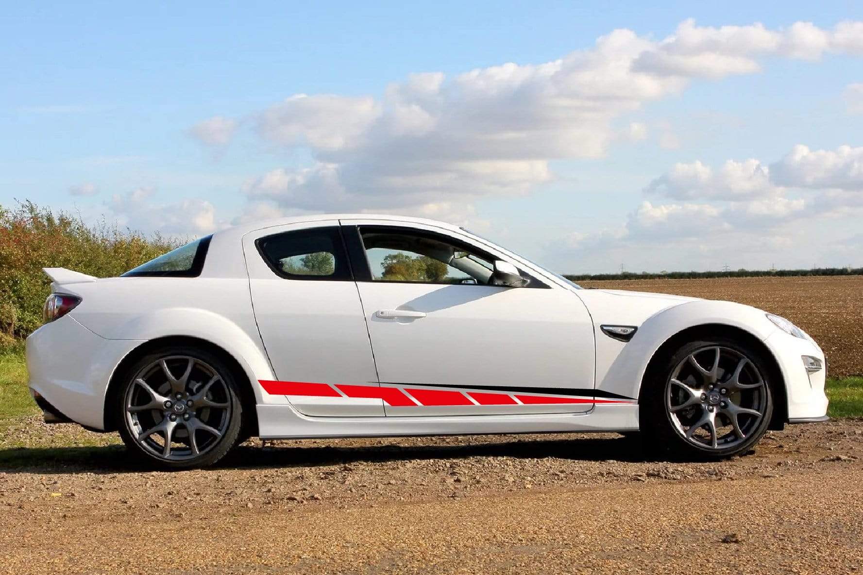 Premium Vinyl Stickers Compatible With Mazda RX-8 Personalized Design Exclusive car decals