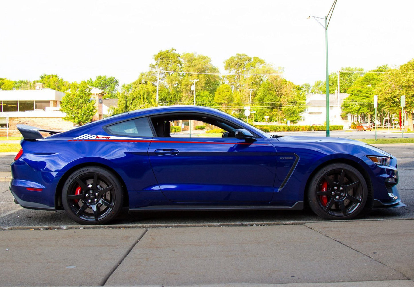 Attractive 2 Color Stickers compatible with Ford Mustang  | Ford mustang pony decal