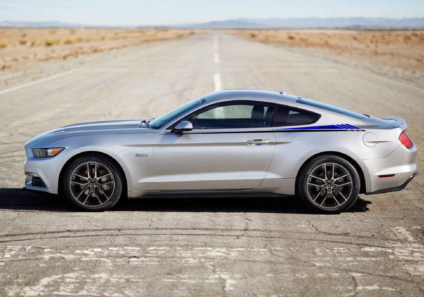 Attractive 2 Color Stickers compatible with Ford Mustang  | Ford mustang pony decal