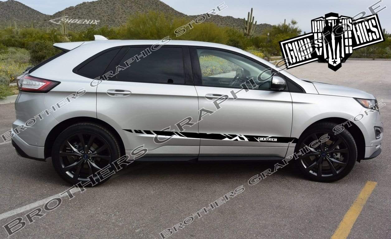 Beautiful Graphics Premium Vinyl Decal Side Bed Sticker Kit For Ford Edge