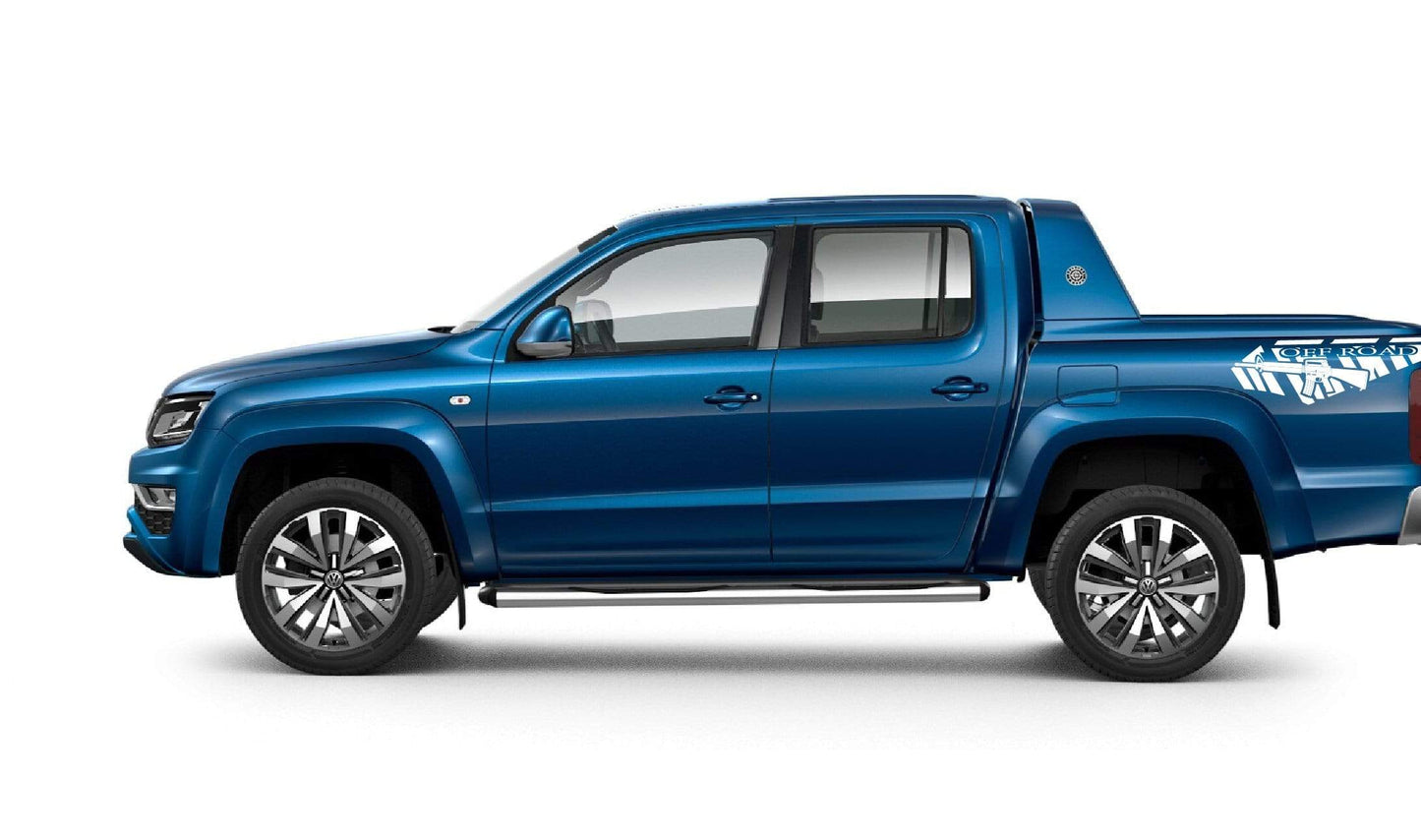 Beautiful M16 Graphics for VW Amarok Premium Stripe Decals for 2010–2025 Models