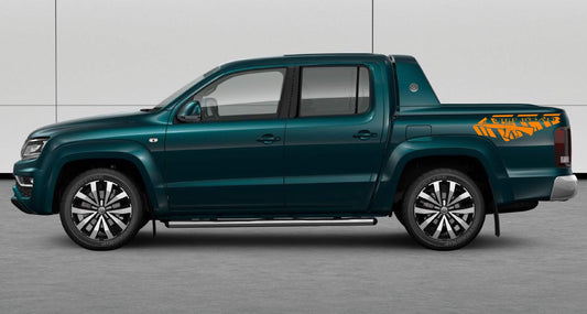 Beautiful M16 Graphics for VW Amarok Premium Stripe Decals for 2010–2025 Models