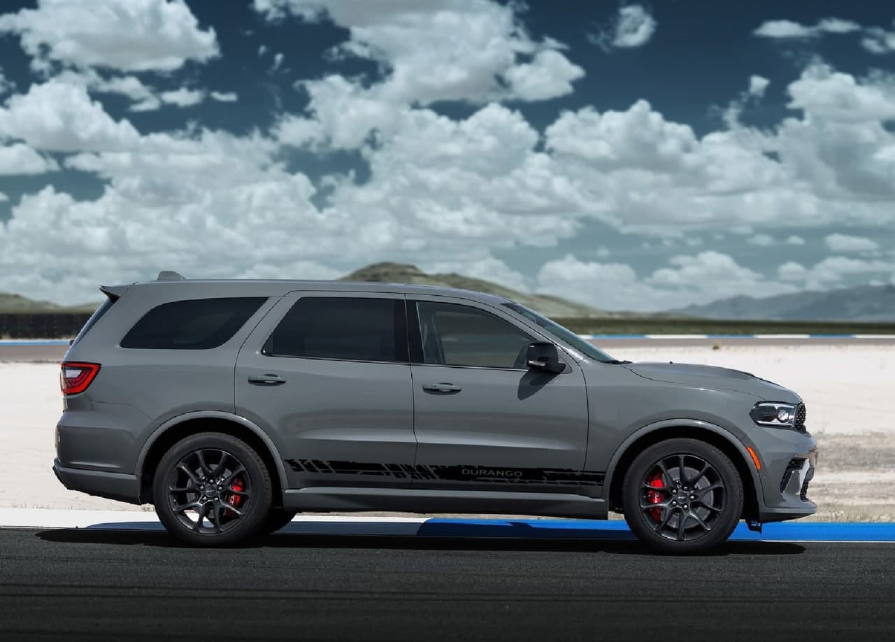 Vinyl Graphics Best Graphic Vinyl Stripes Compatible with Dodge Durango New Design