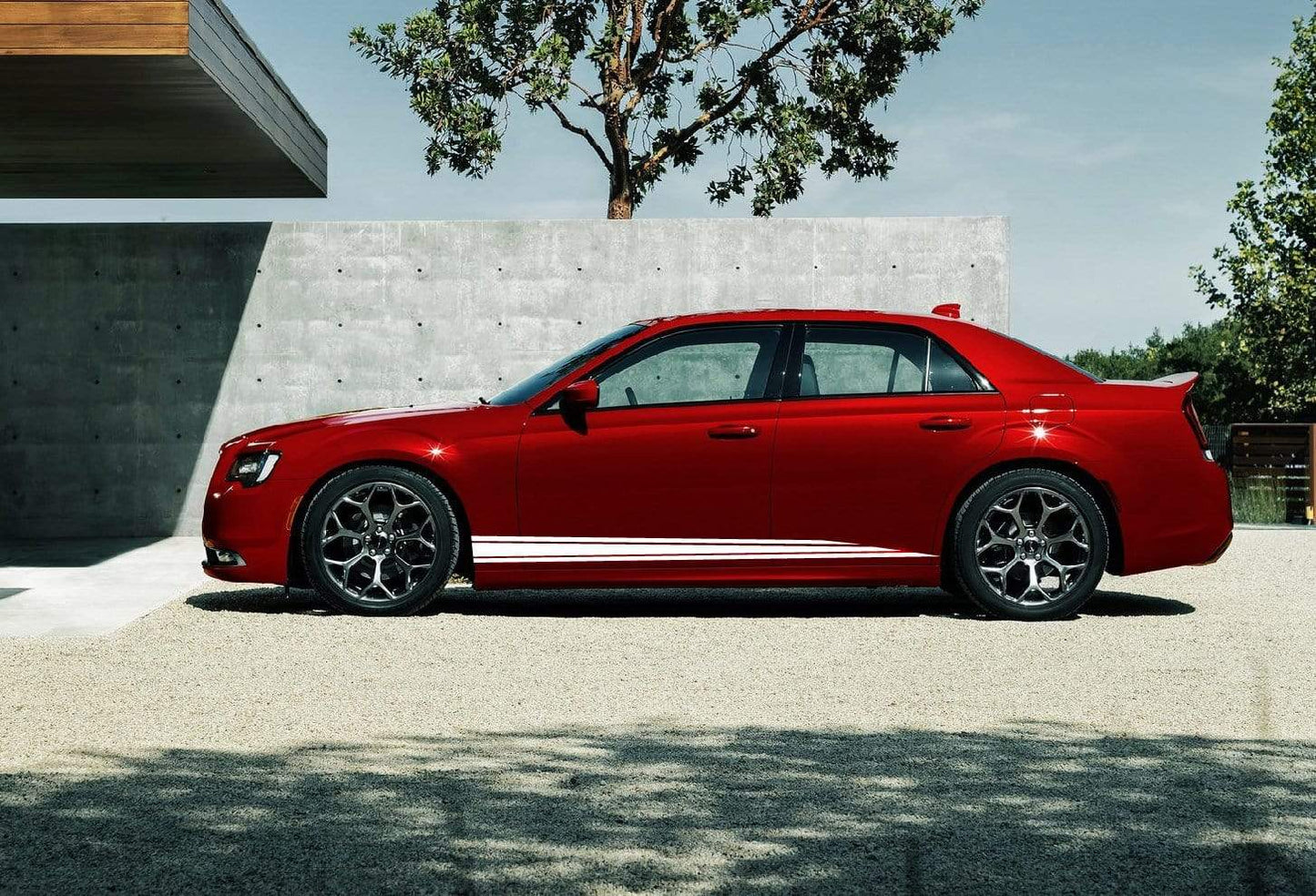 Premium Vinyl Sticker Compatible with Chrysler 300 All Models Unique Decals Classic Design Street Auto