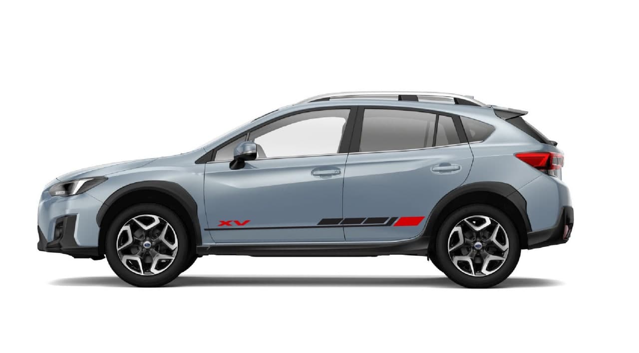 Vinyl Graphics Block Design Vinyl decal Stickers Compatible with Subaru XV CAR STICKERS