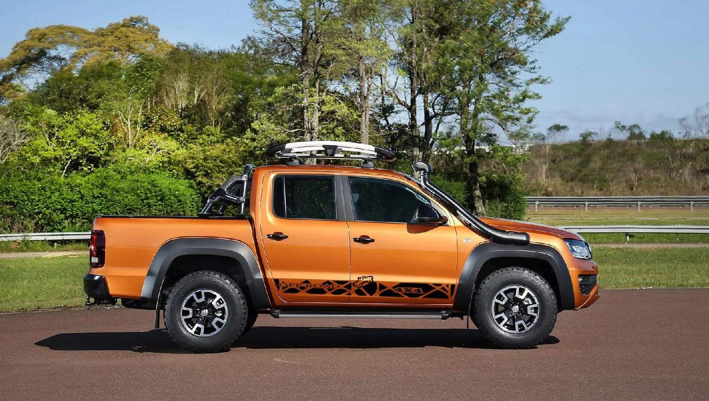 Car Graphics Compatible with vw Amarok Premium Stripe Decals for 2010–2025 Models