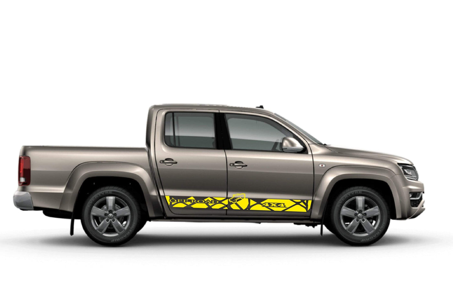 Car Graphics Compatible with vw Amarok Premium Stripe Decals for 2010–2025 Models