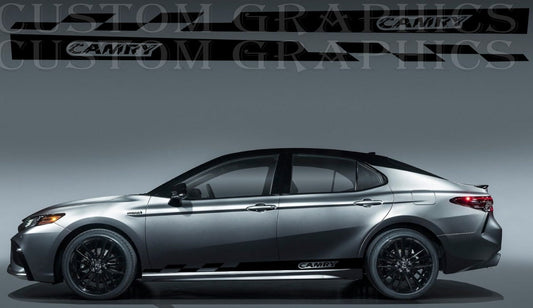 Vinyl Graphics Compatible With Toyota Camry Stickers Decals Vinyl Hot Classic Design