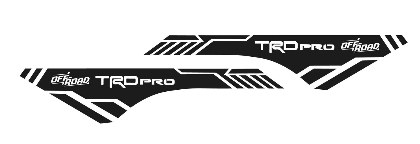 Vinyl Graphics Custom Vinyl Decals Fit Toyota Tacoma TRD Stickers