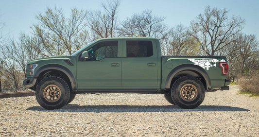 Decal Sticker Vinyl Side Racing Stripes for Ford F-150 Raptor SVT
