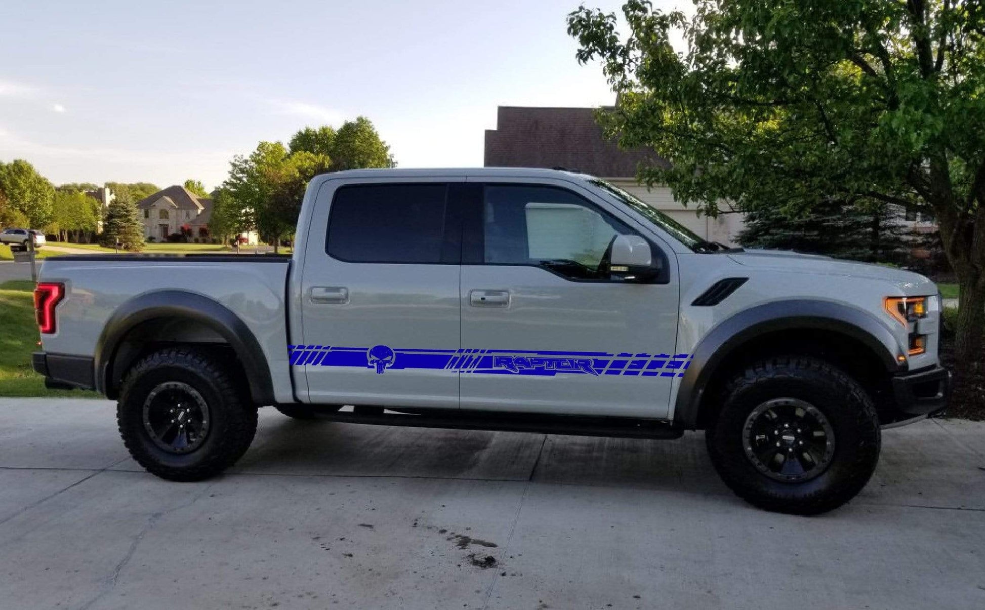 Decal Sticker Vinyl Side Racing Stripes fit Ford F-150 Raptor SVT Stickers
