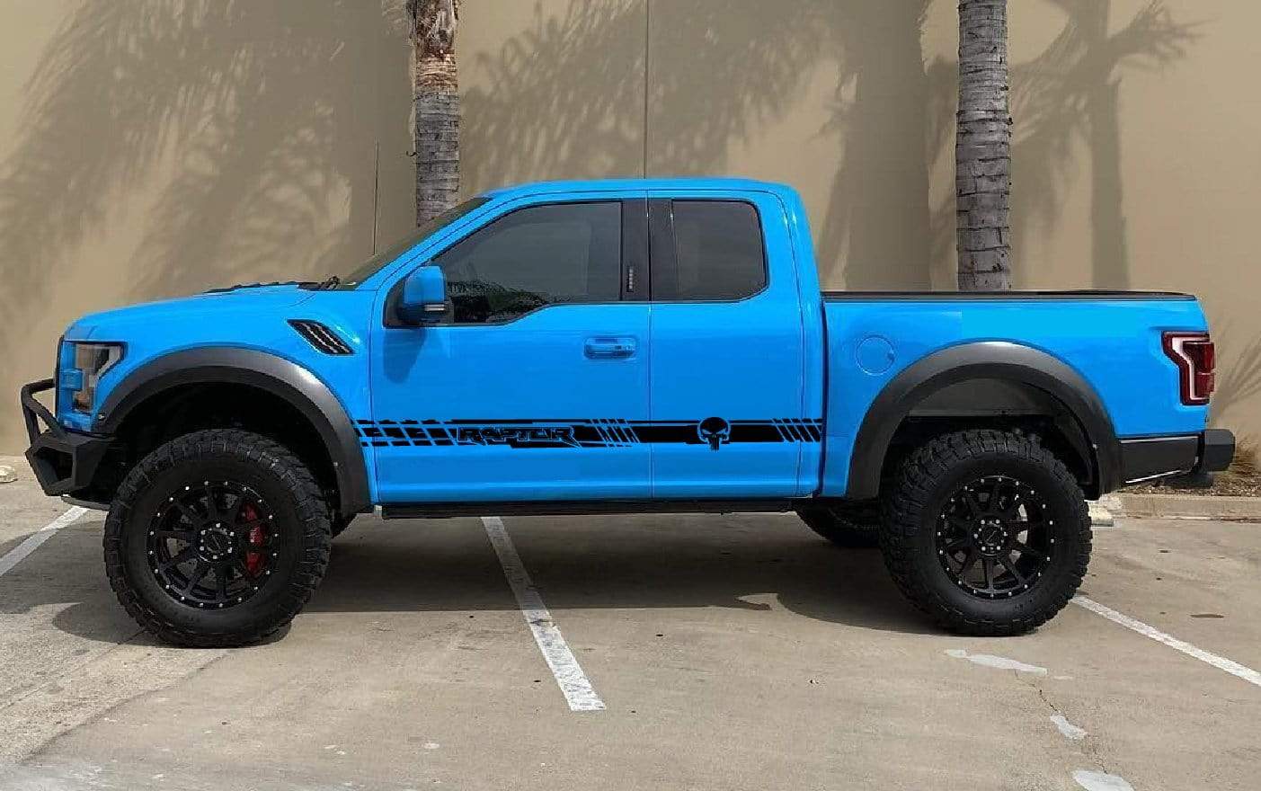 Decal Sticker Vinyl Side Racing Stripes fit Ford F-150 Raptor SVT Stickers