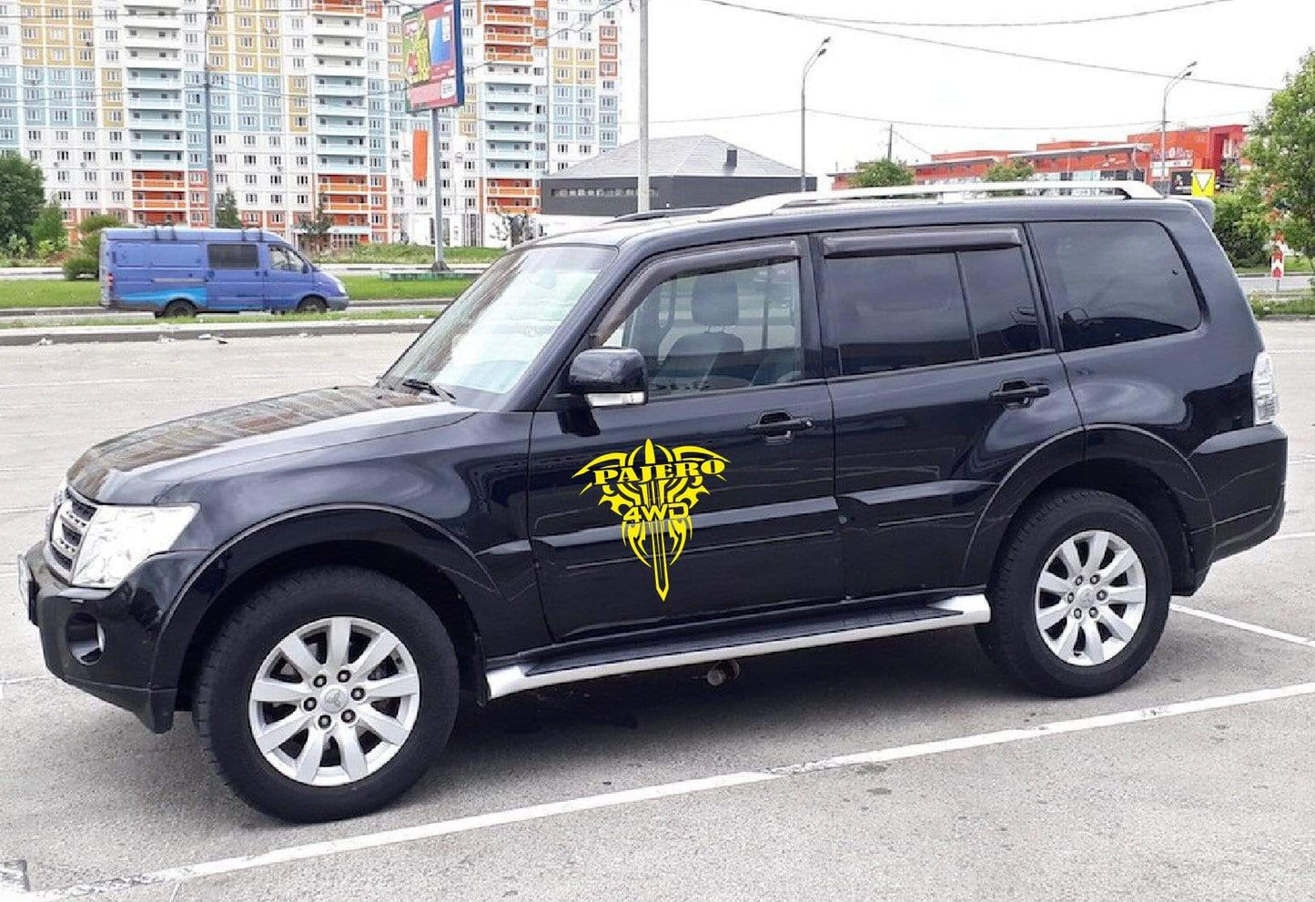 Premium Quality Stickers Compatible with Mitsubishi Pajero Vinyl car stickers Automotive decals