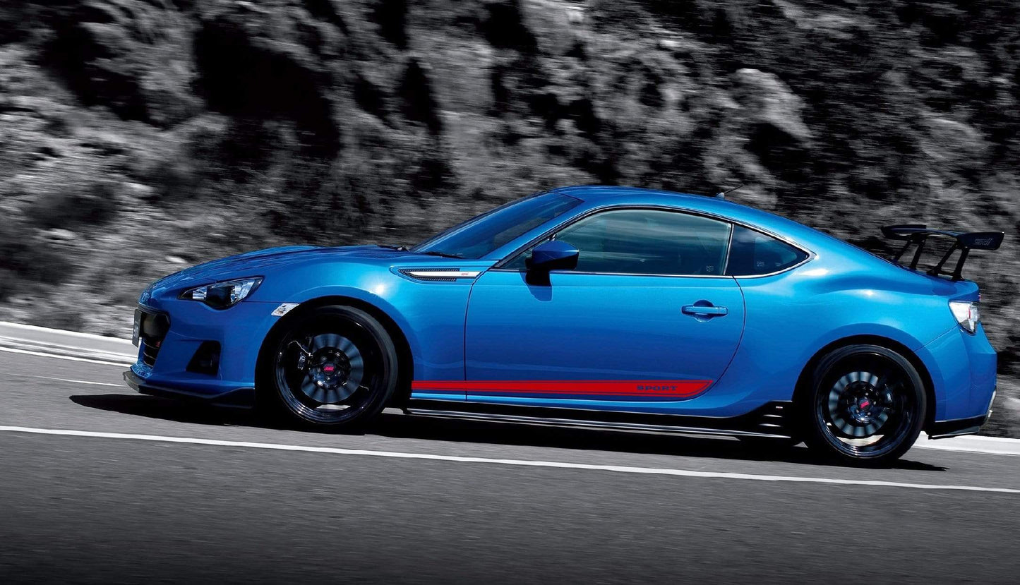 Premium Vinyl Stickers Compatible with Subaru BRZ Classic Line Design BFF
