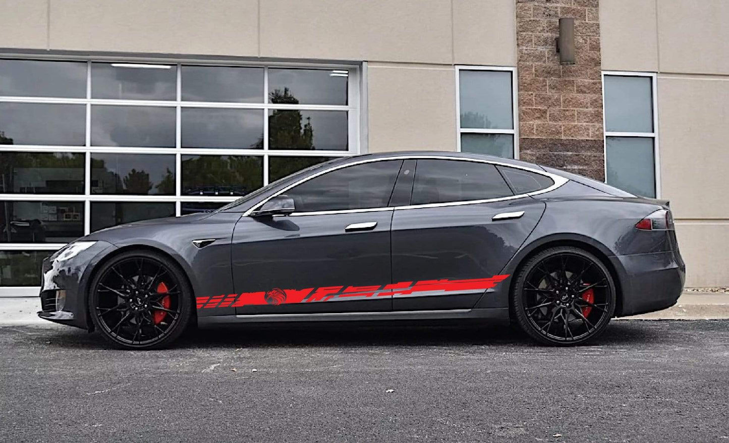 Vinyl Graphics Eagle Graphic For Tesla Model 3 | Model X Stickers | Model Y Stickers Tesla Model S decals
