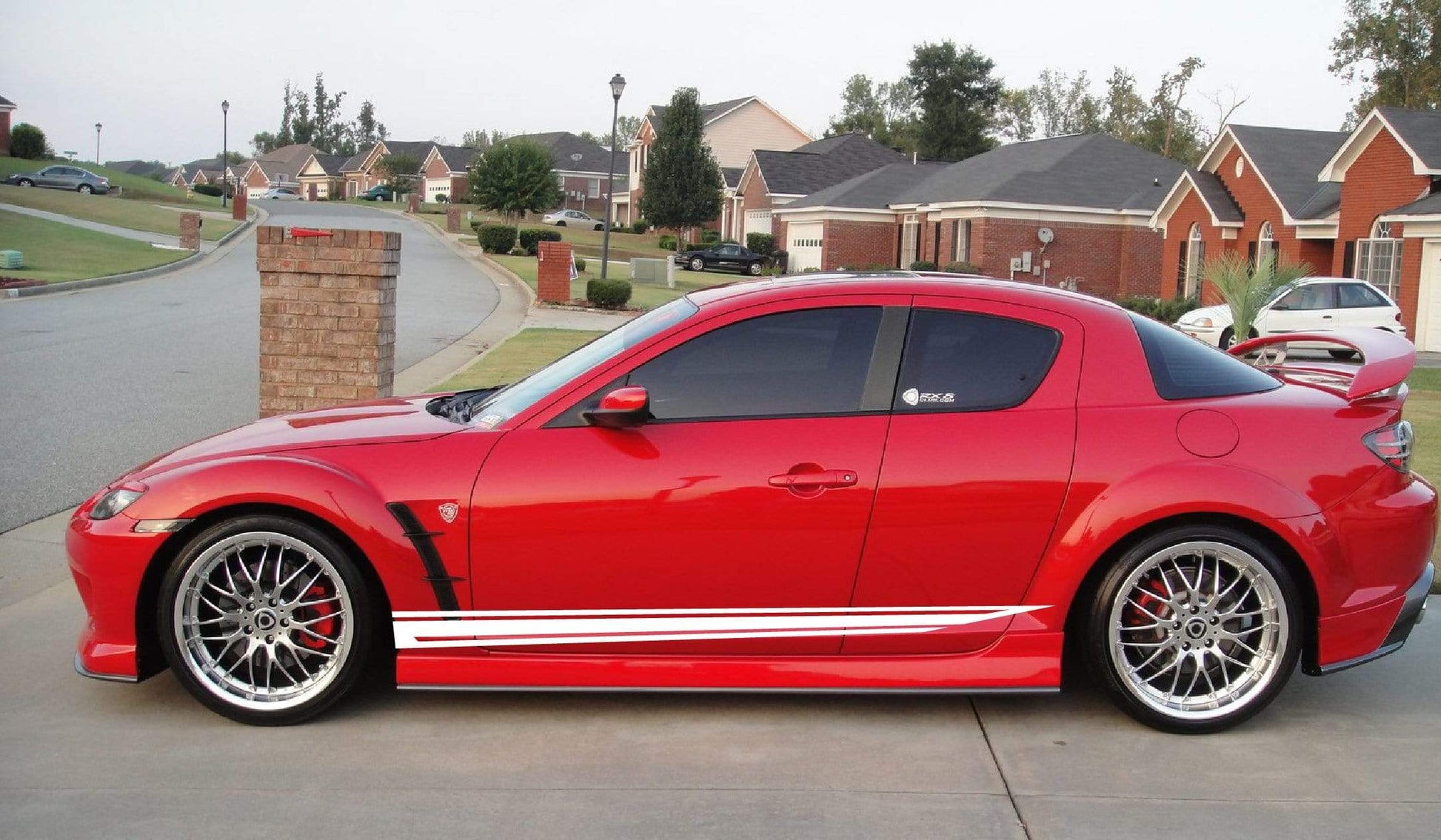 Premium Vinyl Stickers Compatible With Mazda RX-8 New Design Exclusive car decals
