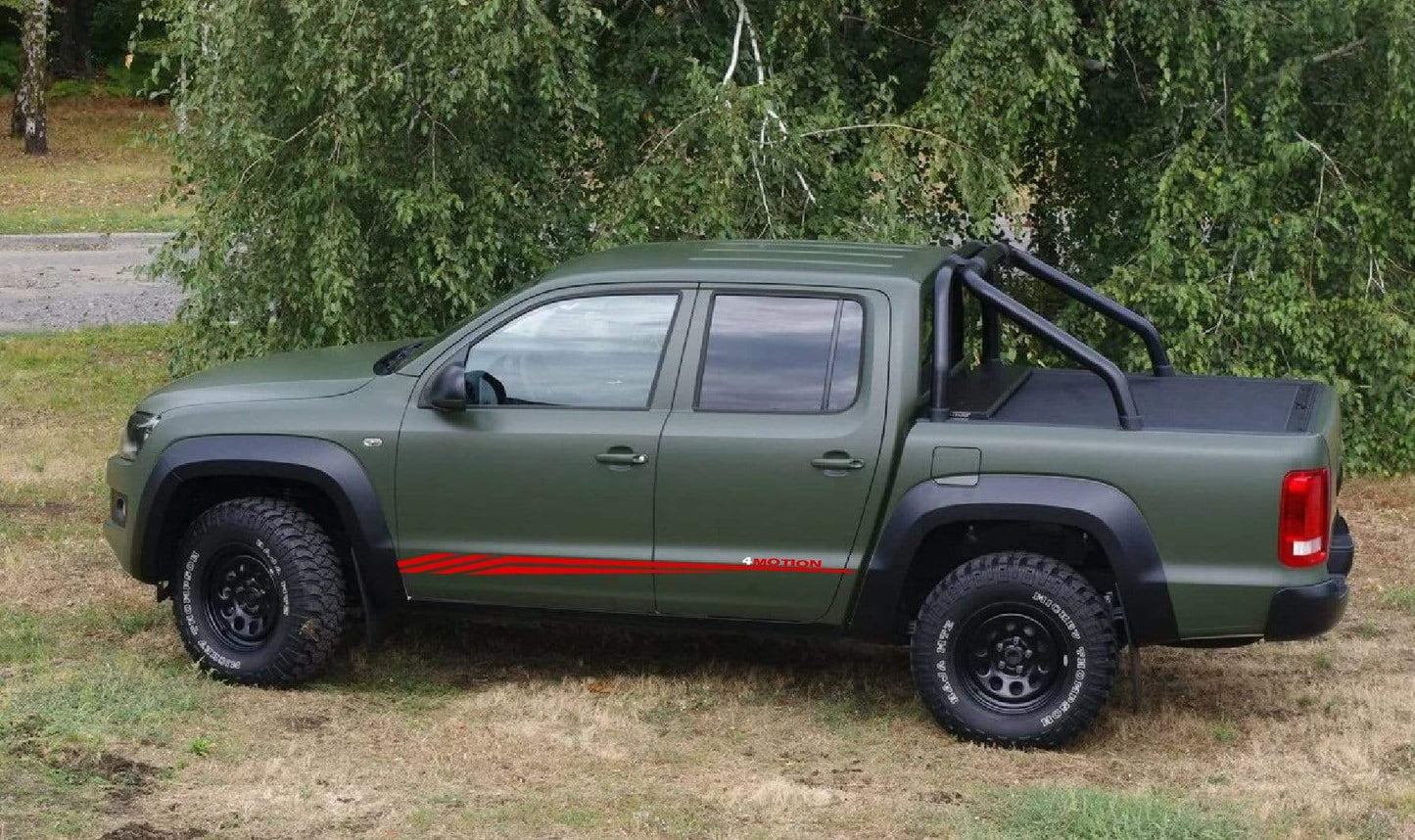 EXLUSIVE 2 color Graphics for Volkswagen Amarok | VW Amarok Decal kit | VW decals | Amarok decals