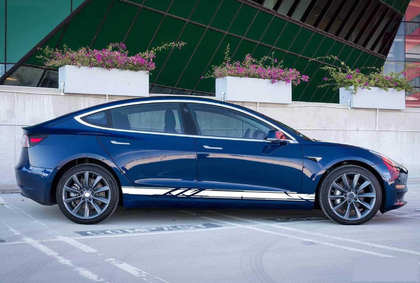 Premium Stickers Compatible with Tesla 3 | Tesla X Stickers | Tesla Y Stickers Tesla S