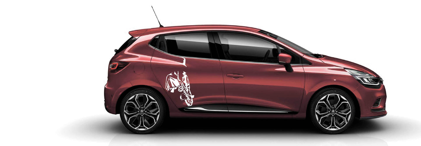Vinyl Graphics Jazz symphonist graphic for car | UNIVERSAL STICKERS