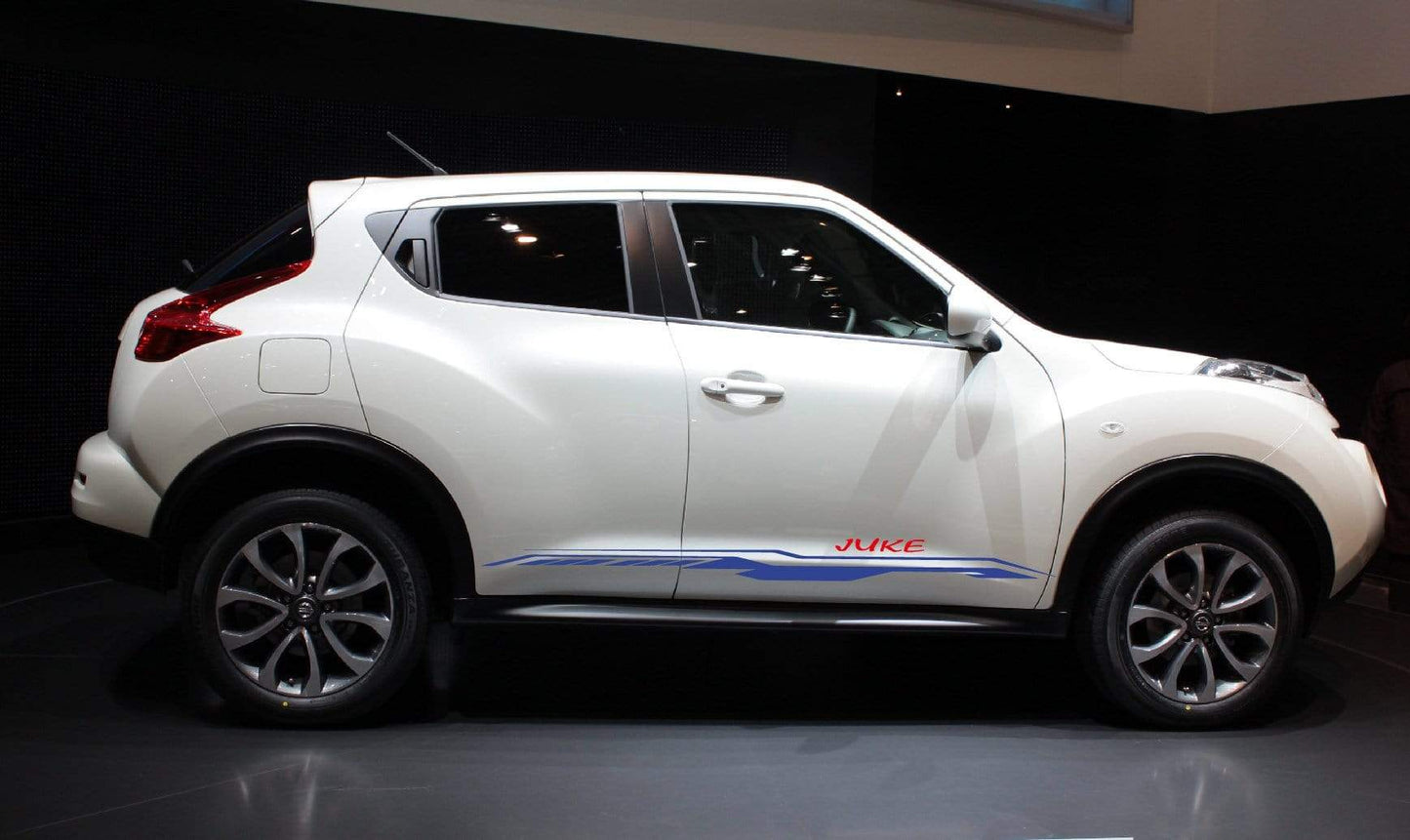 New Premium Line Design 2 color decals Vinyl Decals For Nissan Juke