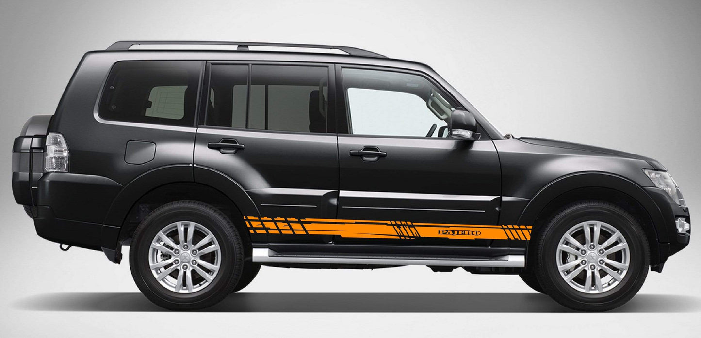 Premium Quality Stickers Compatible with Mitsubishi Pajero Unique Design Decorative decal