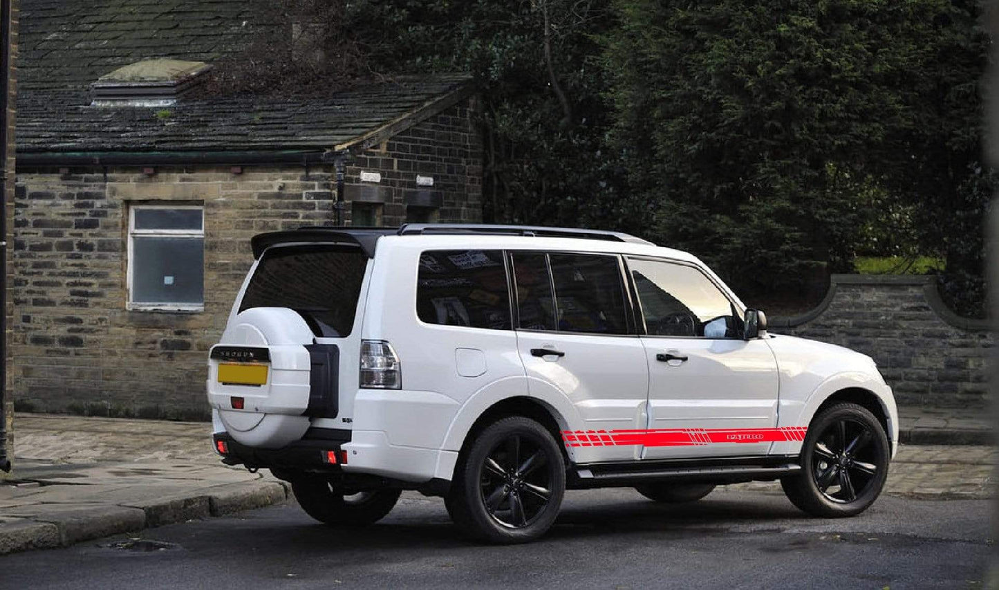 Premium Quality Stickers Compatible with Mitsubishi Pajero Unique Design Decorative decal