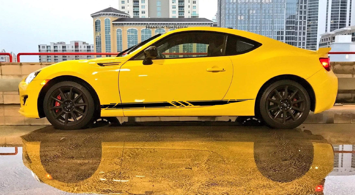 Premium Vinyl Stickers Compatible with Subaru BRZ Unique Line Design BFF