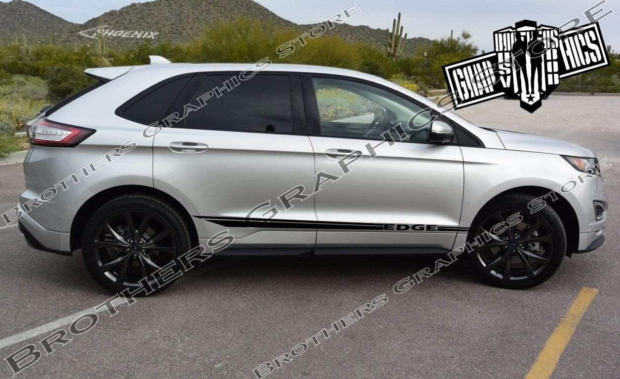 Premium Vinyl Stickers Compatible With Ford Edge Style Design New Design
