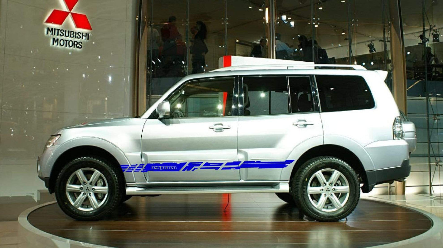 Premium Quality Stickers Compatible with Mitsubishi Pajero Best Design Decorative decals