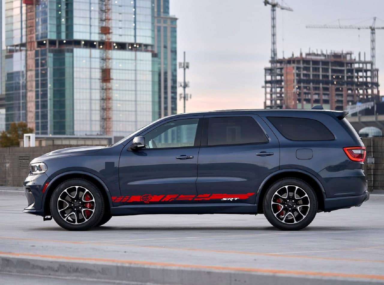 Vinyl Graphics Logo Graphic Vinyl Stripes Compatible with Dodge Durango