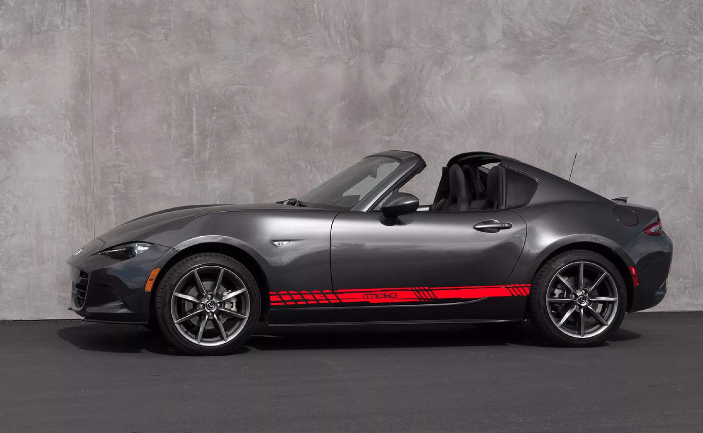 Premium Quality Stickers Compatible With Mazda MX-5 Miata stripes Rally Stickers