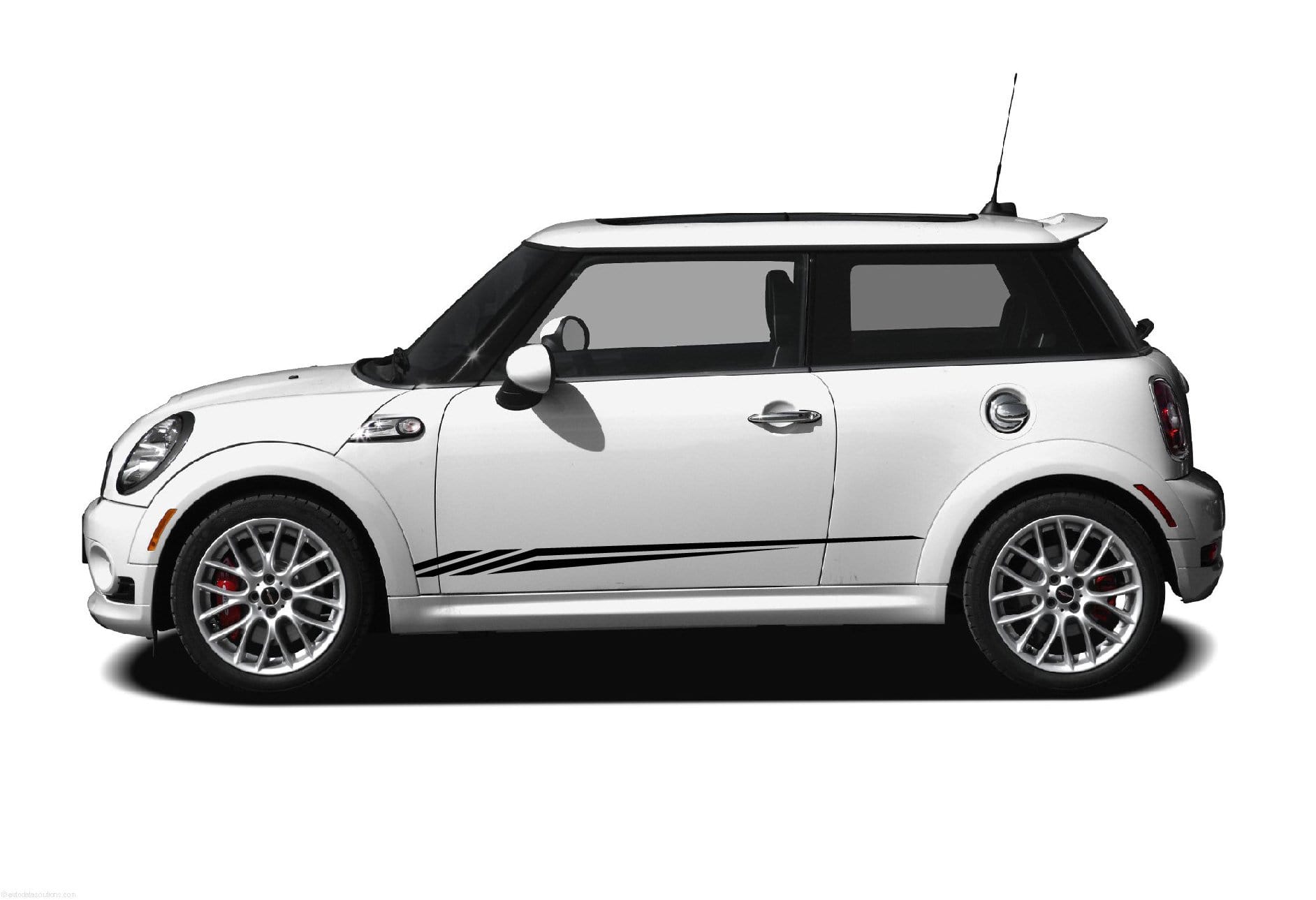 Premium Quality Vinyl Sticker fit Mini Cooper Figure Line Design Automotive decals Clubman, John Cooper, Countryman