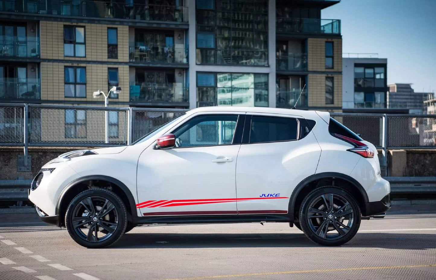 New Premium Design 2 color decals Vinyl Stickers For Nissan Juke