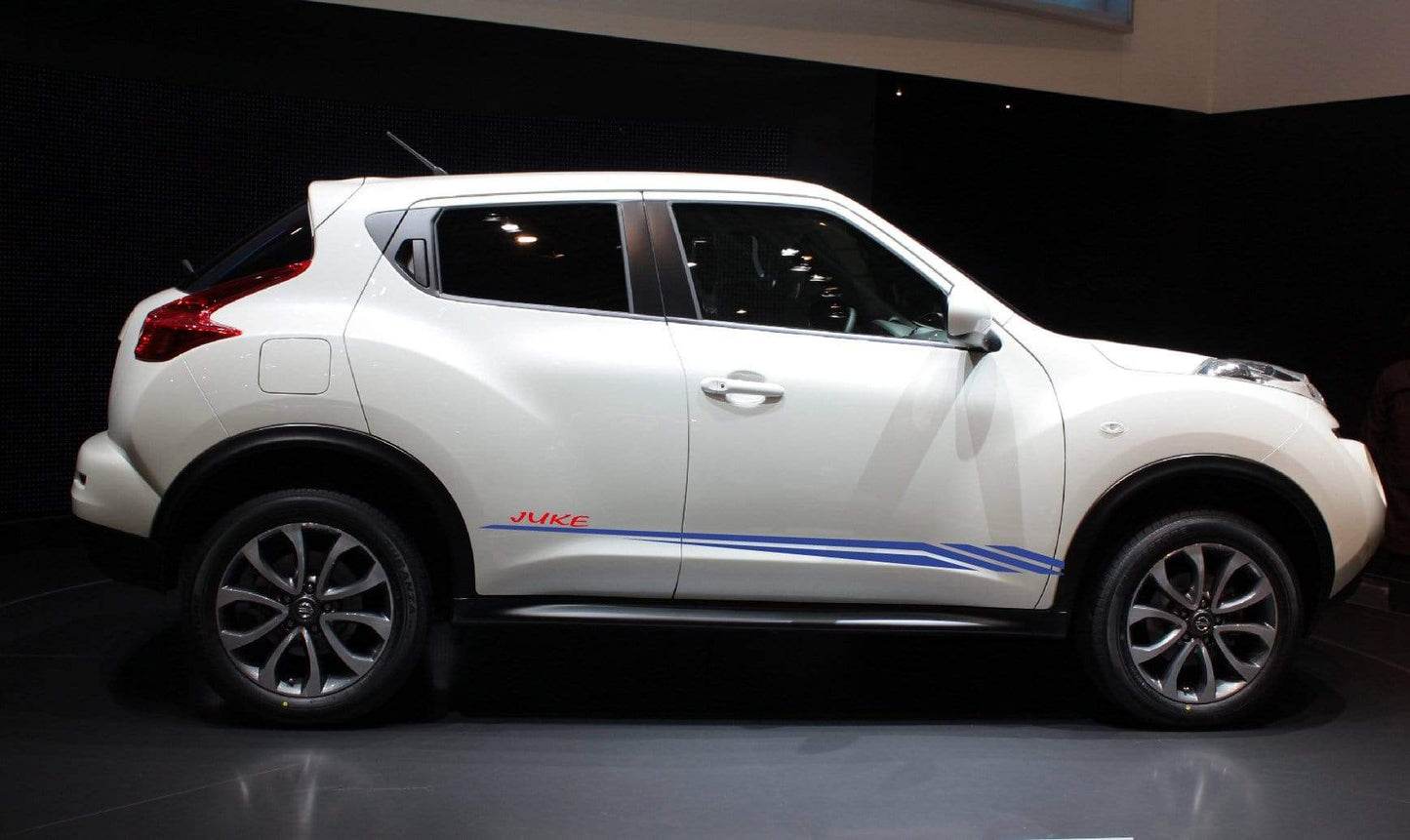 New Premium Design 2 color decals Vinyl Stickers For Nissan Juke