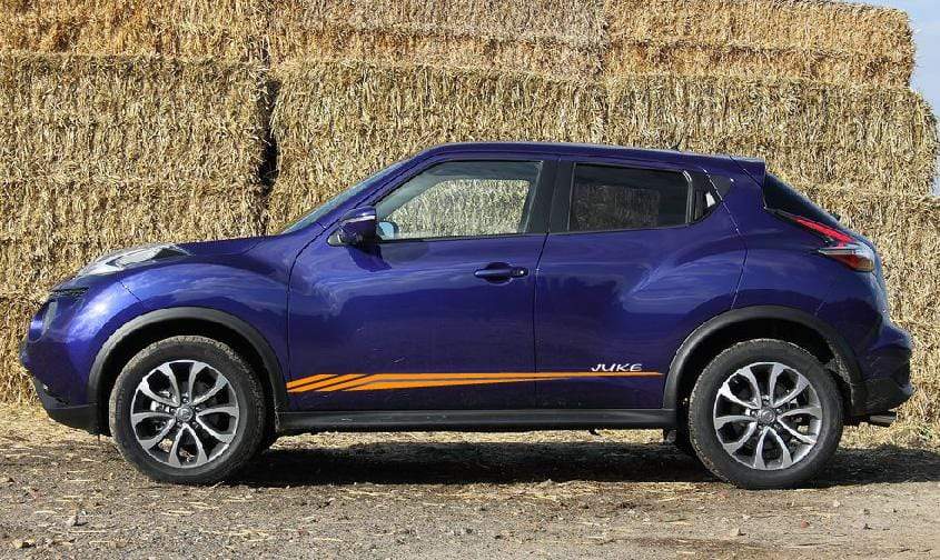 New Premium Design 2 color decals Vinyl Stickers For Nissan Juke