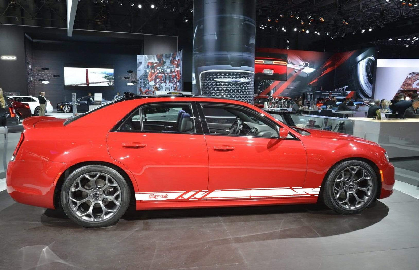 NEW Line Graphics for Chrysler 300 300S | Chrysler 300 Line Stickers