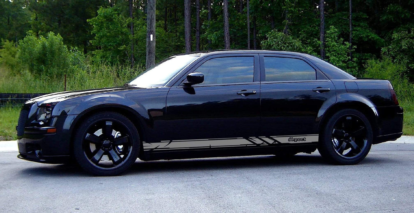 NEW Line Graphics for Chrysler 300 300S | Chrysler 300 Line Stickers